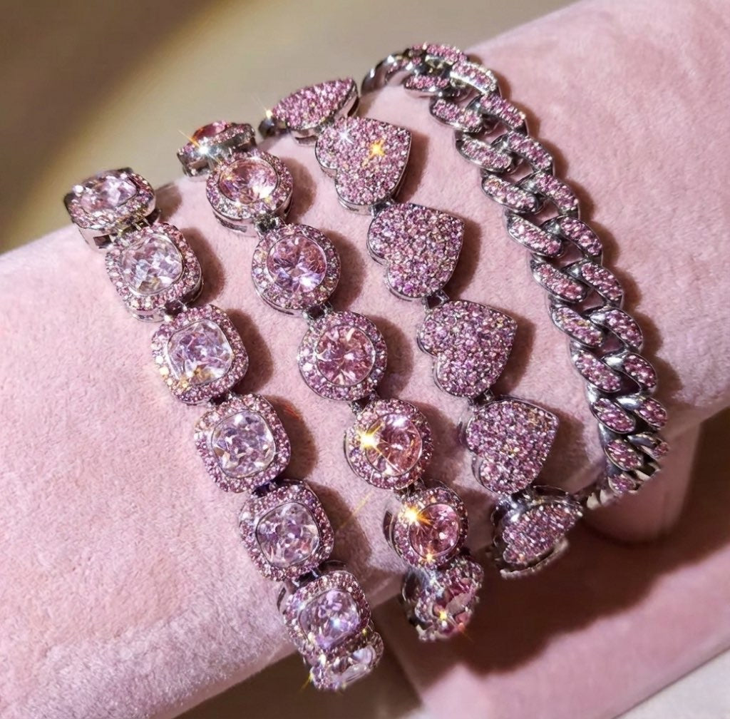 Pack Bracelets zircon 3+1 offert