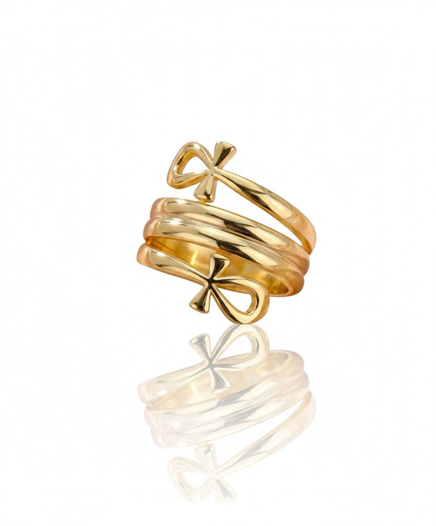 Anneau Soleil Mira dora